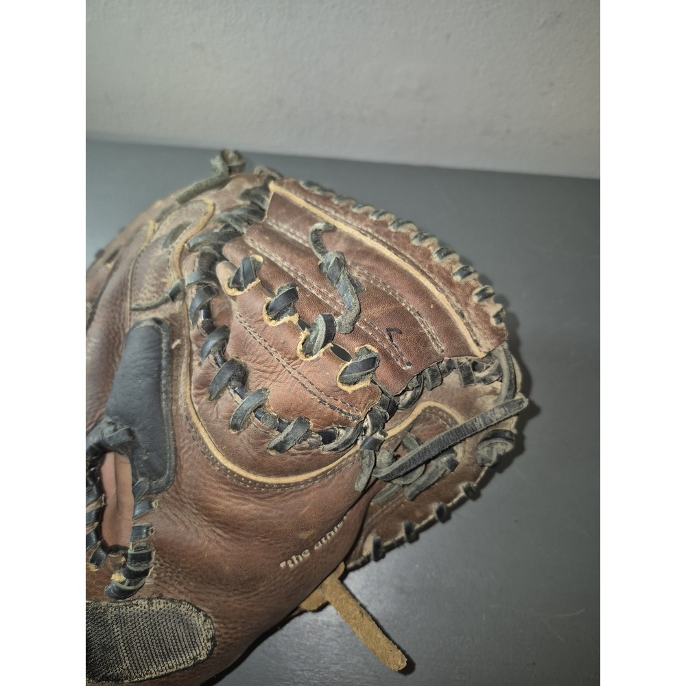 MacGregor MCCM200X Baseball Catchers Glove Mitt Full Grain Leather RHT 33" - Picture 5 of 8